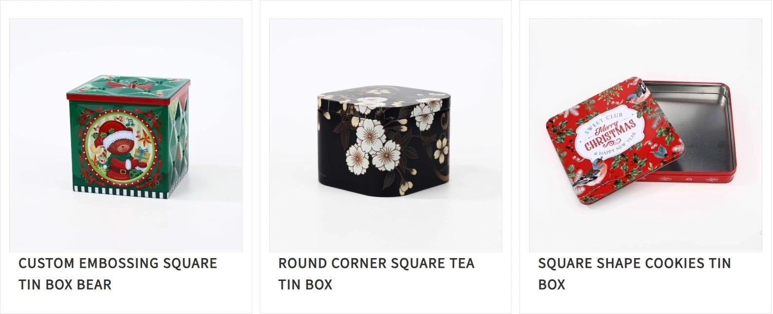 Small Square Tin Manufacturing Process