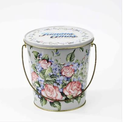 Organizing Kids’ Art Supplies Kit with a Metal Bucket with Lid
