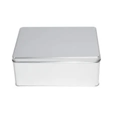 custom black tin