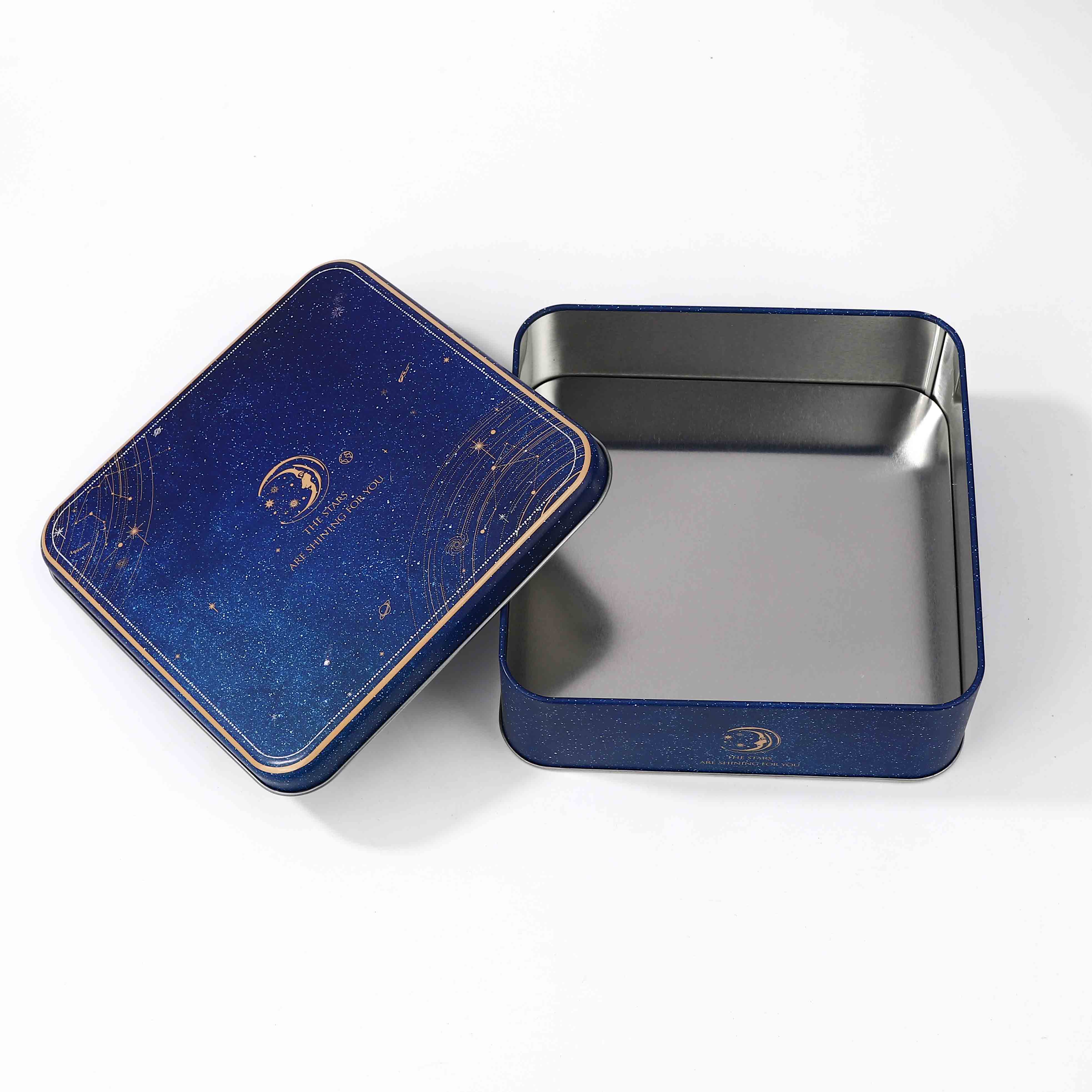 custom embossed tins
