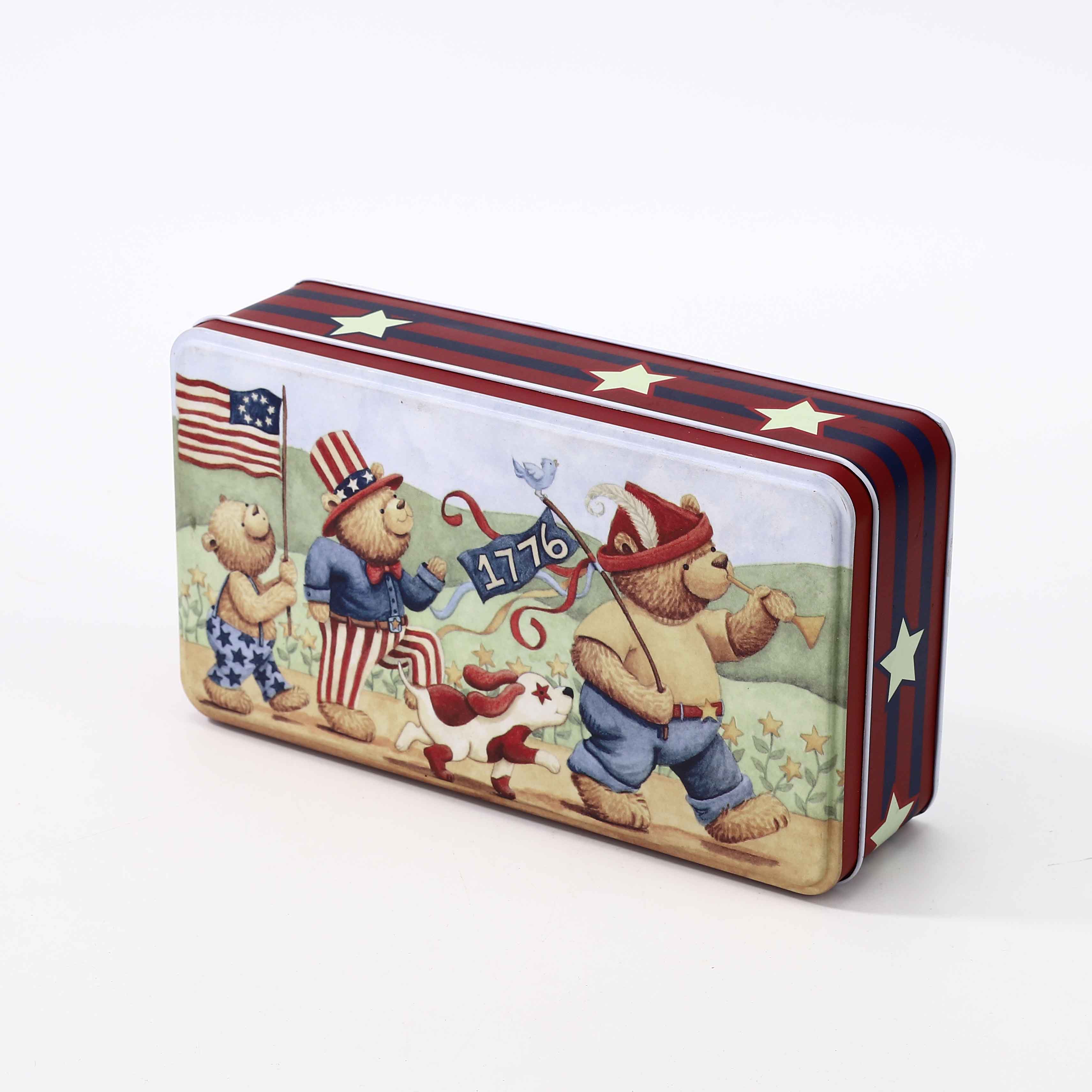 Rectangle Biscuit Tin Box