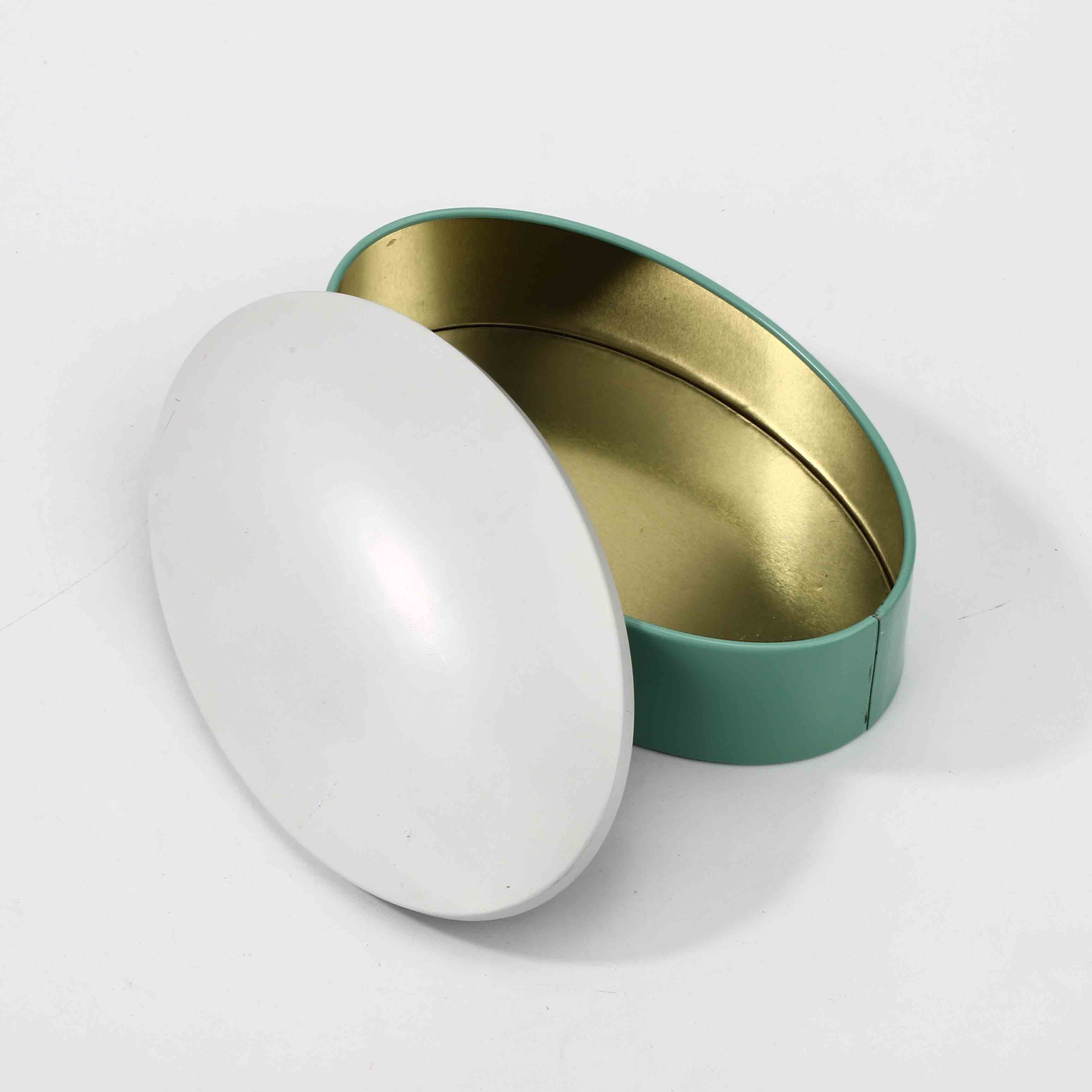 Oral Shape Tin Box