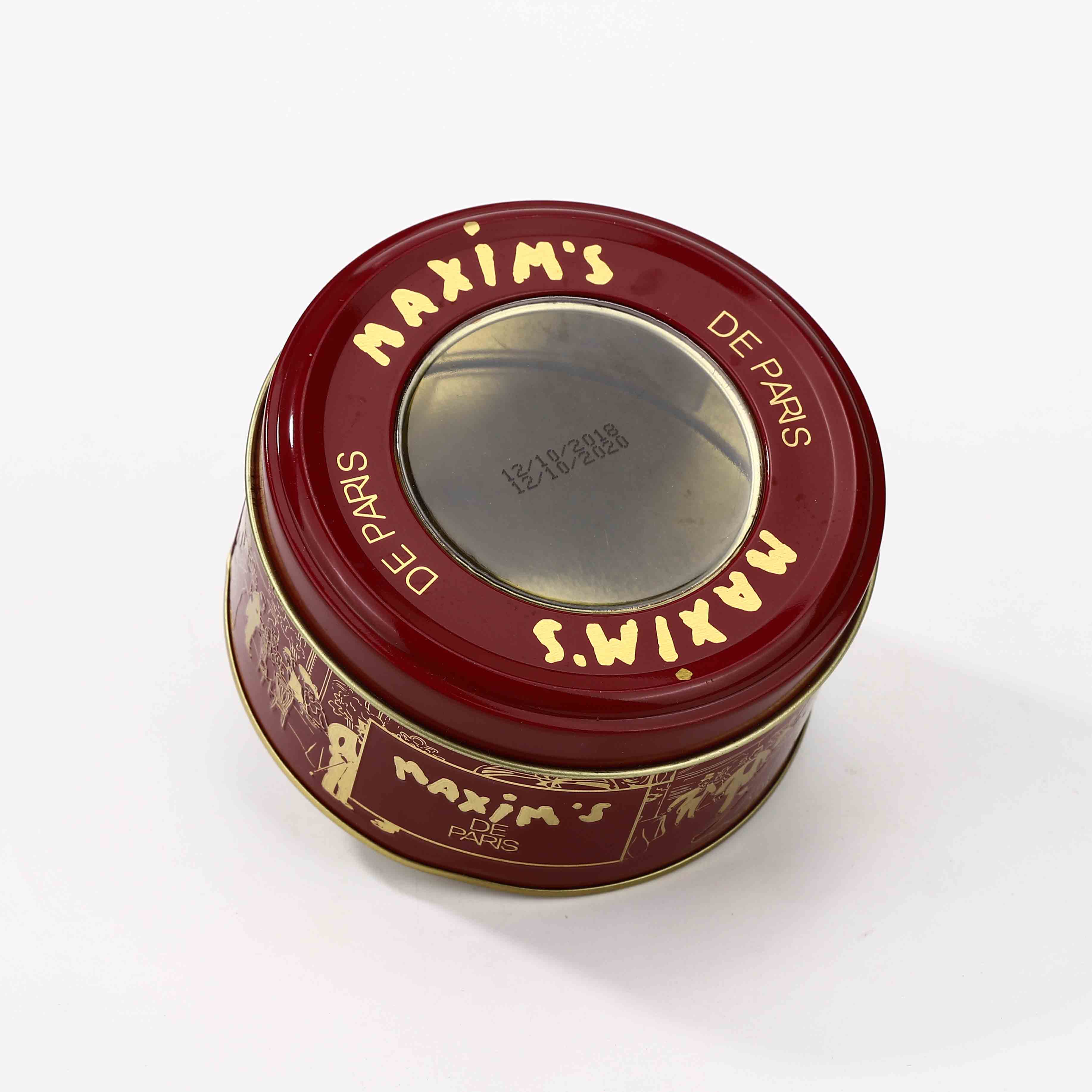 famous cookies in tin box