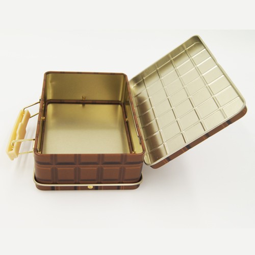small metal box with lid
